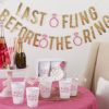 Last Fling Before the Ring 66 Piece Bachelorette Party Kit