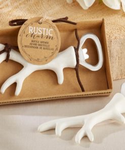 "Rustic Charm" Antler Bottle Opener