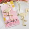 "Fancy and Feathered" Flamingo Bottle Opener