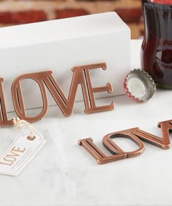 Copper LOVE Bottle Opener