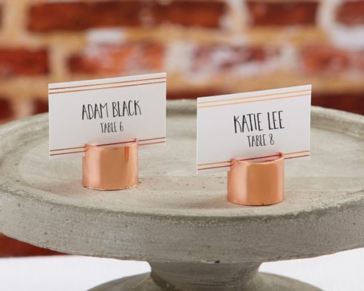 Copper Pipe Place Card Holder (Set of 6)