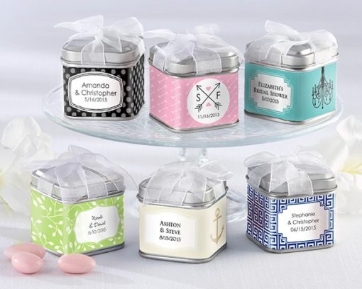 "Unexpected Treasures!" Favor Tin - Wedding (Set of 12)