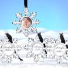 Snowflake Place Card Holder/Ornament (Set of 4)