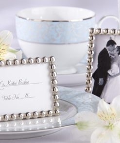 "Silver Pearls" Mini Photo Frame