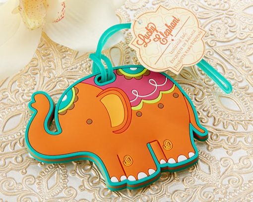 "Lucky Elephant" Luggage Tag