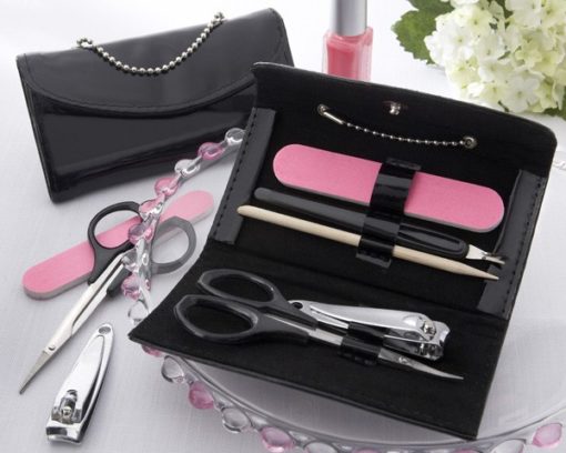 "Little Black Purse" Five-Piece Manicure Set