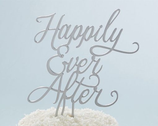 Happily Ever After Cake Topper