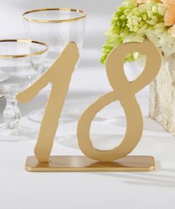 "Good As Gold" Classic Table Numbers (13-18)