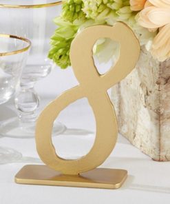 "Good As Gold" Classic Table Numbers (7-12)