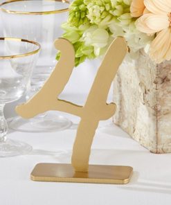 "Good As Gold" Classic Table Numbers (1-6)