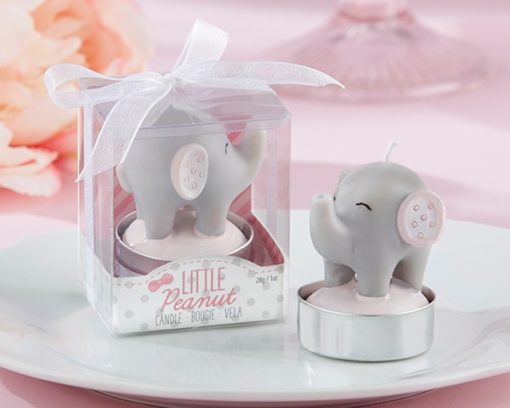 Little Peanut Elephant-Shaped Candle (Set of 4)