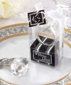 "With This Ring" Engagement Ring Keychain