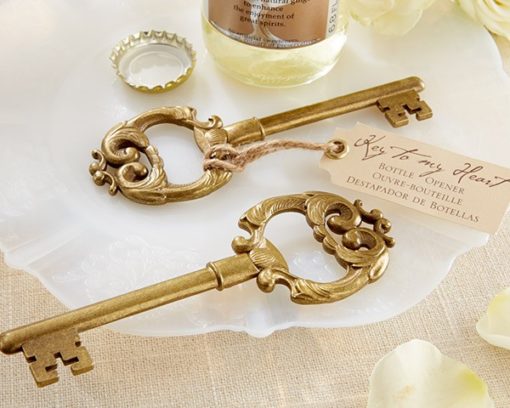 "Key to My Heart" Antique Bottle Opener