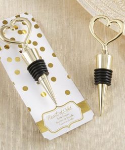 "Heart of Gold" Bottle Stopper