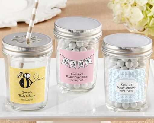 Personalized Glass Mason Jar - Baby (Set of 12)