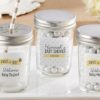 Personalized Glass Mason Jar - Kate's Sweet as Can Bee Collection (Set of 12)