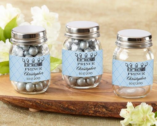 Personalized Mini Mason Jar - Little Prince (Set of 12)