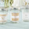 Personalized Glass Mason Jar - Copper Foil (Set of 12)