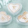 Heart Favor Container - Copper Foil (Set of 12)