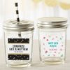 Personalized Mason Jar - Party Time (Set of 12)