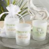 Personalized Frosted Votive-Kate's Born To Be Wild Baby Shower Collection