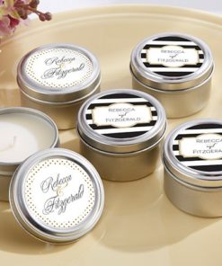 Personalized Travel Candle - Classic