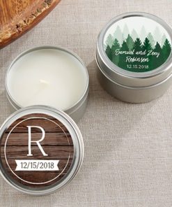 Personalized Travel Candle - Winter