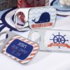 Personalized Bottle Opener with Epoxy Dome - Kate's Nautical Birthday Collection