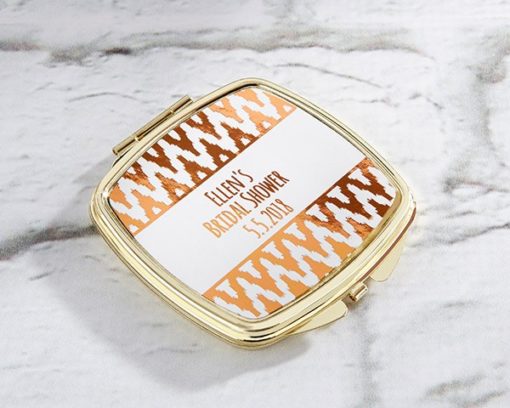 Personalized Gold Compact - Copper Foil