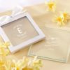 Personalized Glass Coasters - Kate's Rustic Bridal Shower Collection (Set of 12)