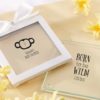 Personalized Coasters-Kate's Born To Be Wild Baby Shower Collection