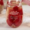 Personalized 9 oz. Stemless Wine Glass - Kate's Rustic Baby Shower Collection