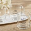 "Rise and Shine" 10 oz. Glass Coffee Mug - Religious