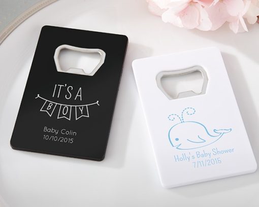 Personalized Baby Shower Bottle Opener