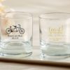 Personalized 9 oz. Rocks Glass - Wedding