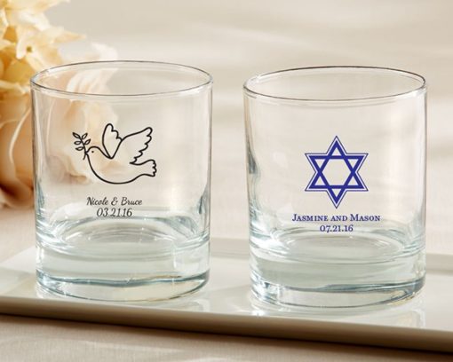 Personalized 9 oz. Rocks Glass - Religious