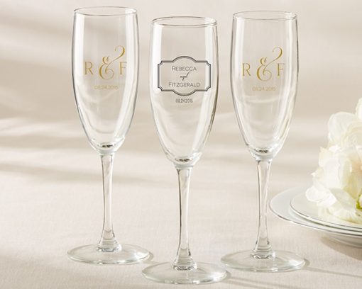 Personalized Champagne Flute - Classic