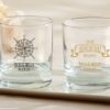 Personalized Rocks Glasses - Travel and Adventure