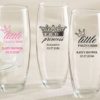 Personalized 9 oz. Stemless Champagne Glass - Little Princess