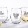 Personalized 9 oz. Stemless Wine Glass - Little Prince