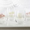 Personalized 15 oz. Stemless Wine Glass - Fall