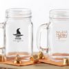 Personalized 16 oz. Mason Jar Mug - Halloween