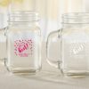 Personalized 16 oz. Mason Jar Mug - It's a Girl!