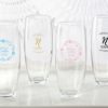 Personalized 9 oz. Stemless Champagne Glass - Ethereal