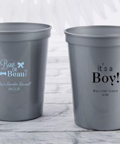 Personalized 16 oz. Stadium Cup - Baby Shower
