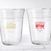 Personalized Party Cup Glass - Happy Birthday