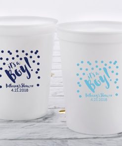 Personalized 16 oz. Stadium Cup - It's a Boy!