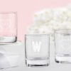 Personalized Shot Glass/Votive Holder - Kate's Rustic Wedding Collection