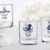 Personalized Shot Glass/Votive Holder - Kate's Nautical Baby Shower Collection