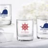 Personalized Shot Glass/Votive Holder - Kate's Nautical Birthday Collection
